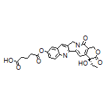 (S)-5-[(4-Ethyl-4-hydroxy-3,14-dioxo-3,4,12,14-tetrahydro-1H-pyrano[3’,4’:6,7]indolizino[1,2-b]quinolin-9-yl)oxy]-5-oxopentanoic Acid