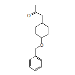 1-[4-(Benzyloxy)cyclohexyl]-2-propanone
