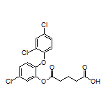 5-[5-Chloro-2-(2,4-dichlorophenoxy)phenoxy]-5-oxopentanoic Acid