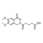 5-[(4,5-Dimethoxy-2-nitrobenzyl)oxy]-5-oxopentanoic Acid
