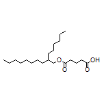5-[(2-Hexyldecyl)oxy]-5-oxopentanoic Acid