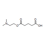 5-[2-(Dimethylamino)ethoxy]-5-oxopentanoic Acid