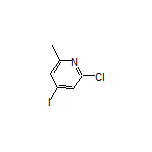 2-Chloro-4-iodo-6-methylpyridine
