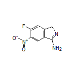 6-Fluoro-5-nitro-1H-isoindol-3-amine
