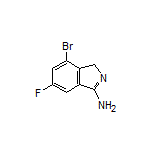 7-Bromo-5-fluoro-1H-isoindol-3-amine