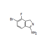 6-Bromo-7-fluoro-1H-isoindol-3-amine