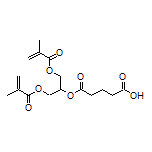 5-[[1,3-Bis(methacryloyloxy)-2-propyl]oxy]-5-oxopentanoic Acid