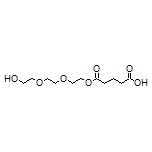 5-[2-[2-(2-Hydroxyethoxy)ethoxy]ethoxy]-5-oxopentanoic Acid