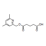 5-[(4,6-Dimethylpyridin-2-yl)methoxy]-5-oxopentanoic Acid