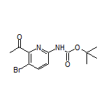 1-[6-(Boc-amino)-3-bromopyridin-2-yl]ethan-1-one