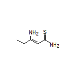 (Z)-3-Aminopent-2-enethioamide