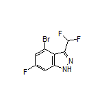 4-Bromo-3-(difluoromethyl)-6-fluoro-1H-indazole