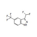 3-(Difluoromethyl)-5-(trifluoromethyl)-1H-indazole