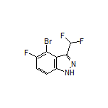 4-Bromo-3-(difluoromethyl)-5-fluoro-1H-indazole