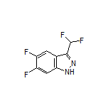 3-(Difluoromethyl)-5,6-difluoro-1H-indazole