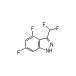 3-(Difluoromethyl)-4,6-difluoro-1H-indazole