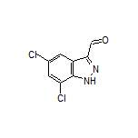 5,7-Dichloro-1H-indazole-3-carbaldehyde