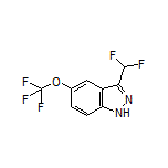 3-(Difluoromethyl)-5-(trifluoromethoxy)-1H-indazole