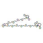 2,5-Dioxopyrrolidin-1-yl 1-(2,5-Dioxo-2,5-dihydro-1H-pyrrol-1-yl)-3,6,9,12,15,18,21,24,27,30,33,36-dodecaoxanonatriacontan-39-oate