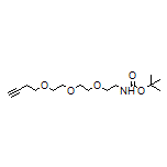 2-[2-[2-(But-3-yn-1-yloxy)ethoxy]ethoxy]-N-Boc-ethanamine
