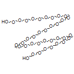 3,6,9,12,15,18,21,24,27,30,33,36,39,42,45,48,51,54,57,60,63,66,69,72,75,78,81,84,87,90,93,96,99,102,105-Pentatriacontaoxaheptahectane-1,107-diol