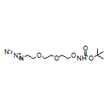 O-[2-[2-(2-Azidoethoxy)ethoxy]ethyl]-N-Boc-hydroxylamine