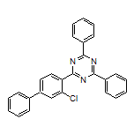 2-(3-Chloro-[1,1’-biphenyl]-4-yl)-4,6-diphenyl-1,3,5-triazine