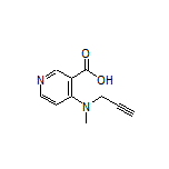 4-[Methyl(prop-2-yn-1-yl)amino]nicotinic Acid