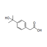 4-(2-Hydroxypropan-2-yl)phenylacetic Acid