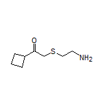 2-[(2-Aminoethyl)thio]-1-cyclobutylethanone