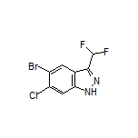 5-Bromo-6-chloro-3-(difluoromethyl)-1H-indazole