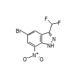 5-Bromo-3-(difluoromethyl)-7-nitro-1H-indazole