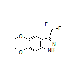 3-(Difluoromethyl)-5,6-dimethoxy-1H-indazole