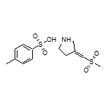 3-[(Methylsulfonyl)methylene]pyrrolidine Tosylate