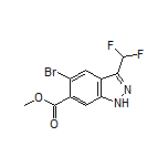 Methyl 5-Bromo-3-(difluoromethyl)-1H-indazole-6-carboxylate