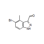 5-Bromo-4-methyl-1H-indazole-3-carbaldehyde