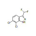 6,7-Dichloro-3-(difluoromethyl)-1H-indazole