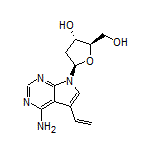 (2R,3S,5R)-5-(4-Amino-5-vinyl-7H-pyrrolo[2,3-d]pyrimidin-7-yl)-2-(hydroxymethyl)tetrahydrofuran-3-ol