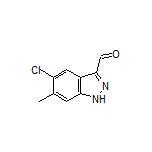 5-Chloro-6-methyl-1H-indazole-3-carbaldehyde