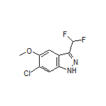 6-Chloro-3-(difluoromethyl)-5-methoxy-1H-indazole