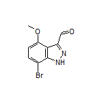 7-Bromo-4-methoxy-1H-indazole-3-carbaldehyde