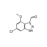 6-Chloro-4-methoxy-1H-indazole-3-carbaldehyde