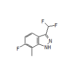 3-(Difluoromethyl)-6-fluoro-7-methyl-1H-indazole