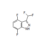 3-(Difluoromethyl)-4,7-difluoro-1H-indazole