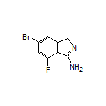 6-Bromo-4-fluoro-1H-isoindol-3-amine