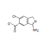 6-Chloro-5-nitro-1H-isoindol-3-amine