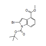 Methyl 2-Bromo-1-Boc-1H-indole-4-carboxylate