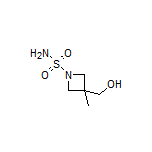 3-(Hydroxymethyl)-3-methylazetidine-1-sulfonamide