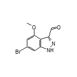 6-Bromo-4-methoxy-1H-indazole-3-carbaldehyde