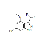 6-Bromo-3-(difluoromethyl)-4-methoxy-1H-indazole
